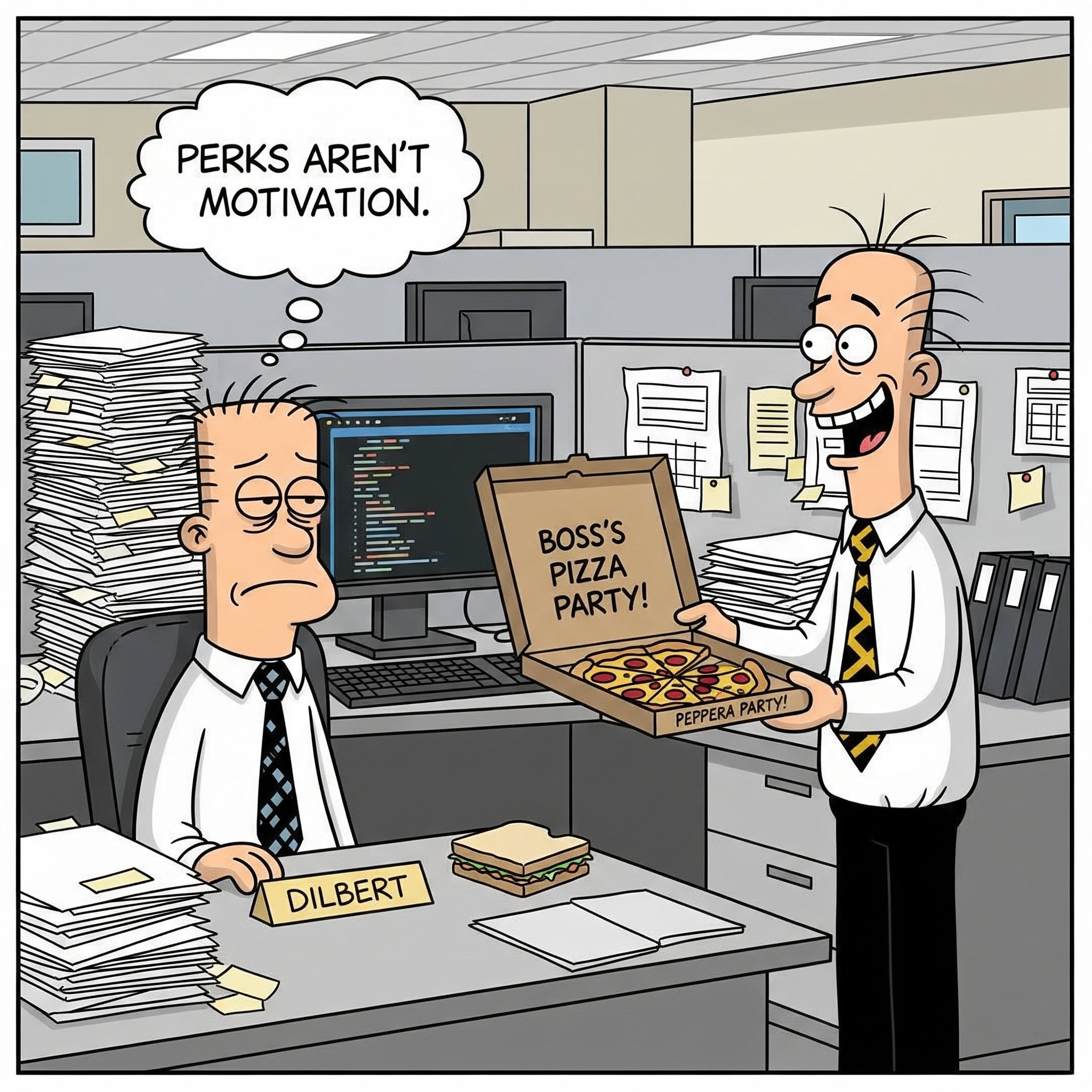 Perks aren't motivation