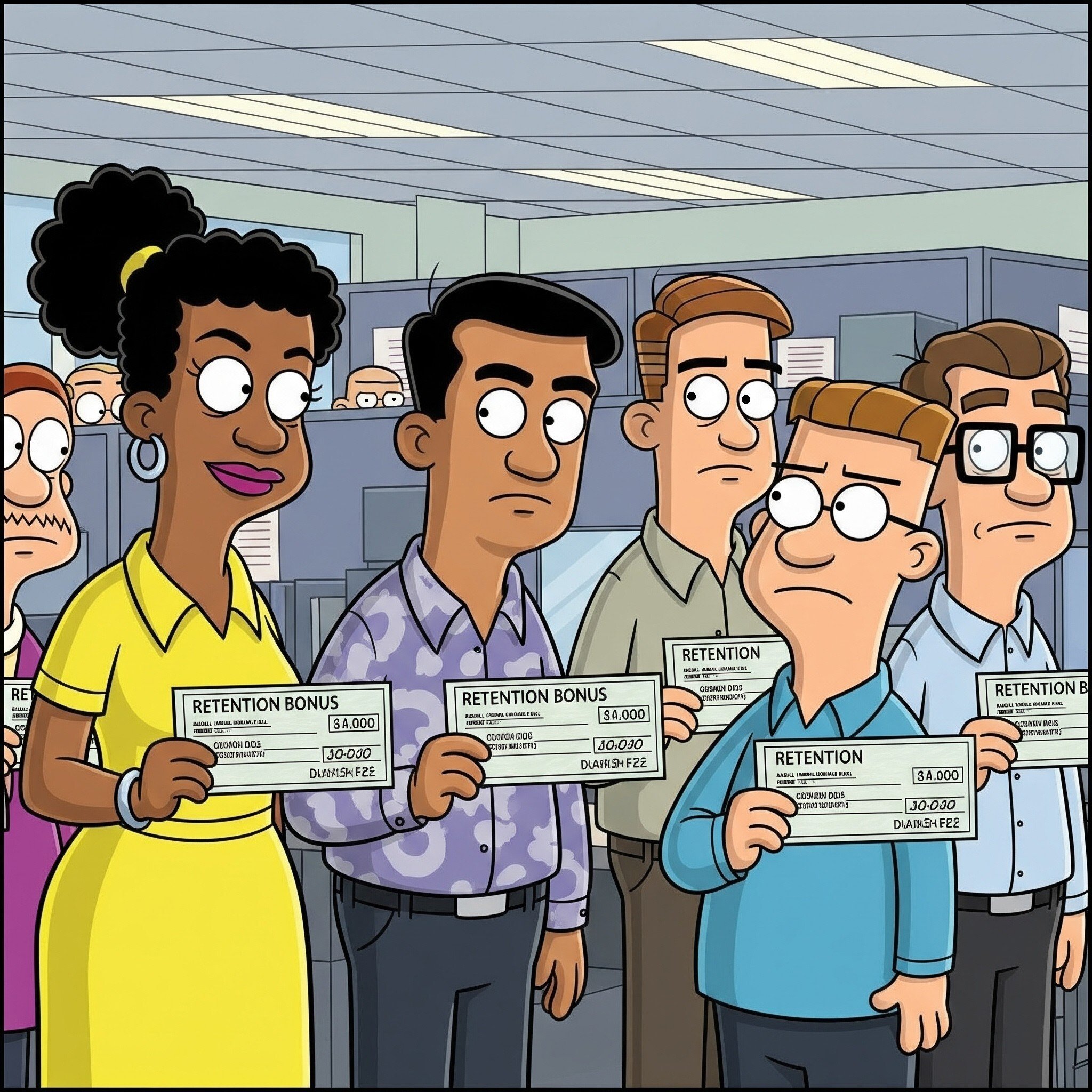 Retention Bonuses don't work